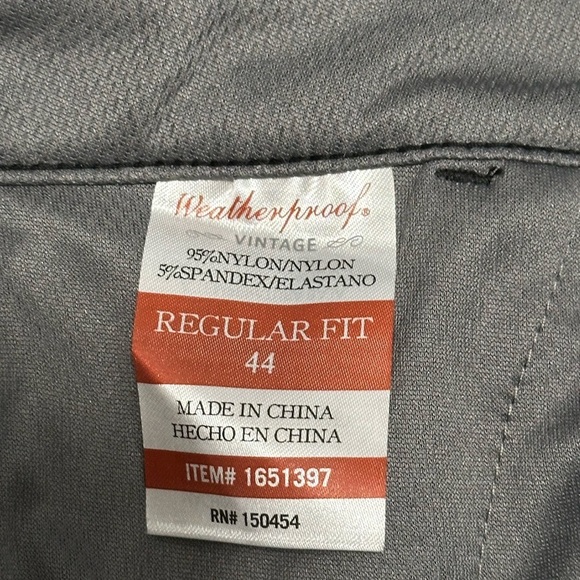 Men's Weatherproof 44 XXL 2XL Chino Khakis Shorts Black Golf Stretch NWT - Picture 11 of 11